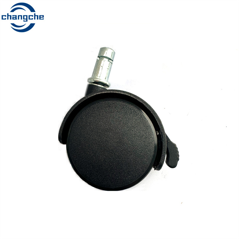 50mm Nylon Medium Duty Swivel Casters 11*32mm Friction Stem Casters With Lock