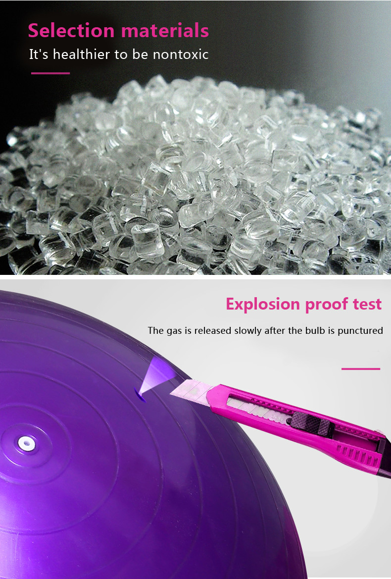 55cm Workout Yoga Ball Anti Burst Gym Ball