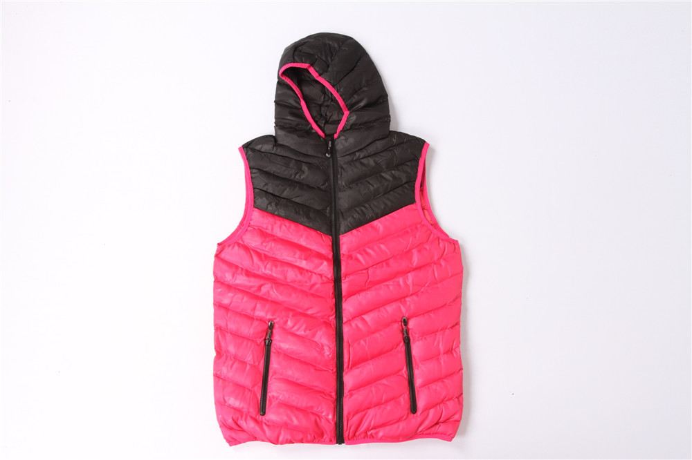Color Block Women's Utility Gilet Vest