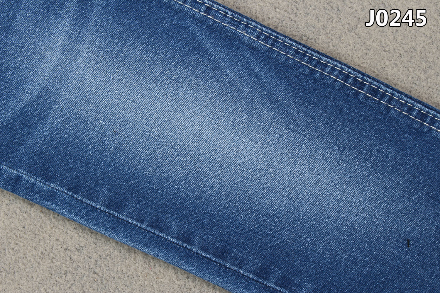Stretch Slubby Lady'S Denim Fabric 9.6 Ounce Middle Weight Jeans Fabric By The Yard