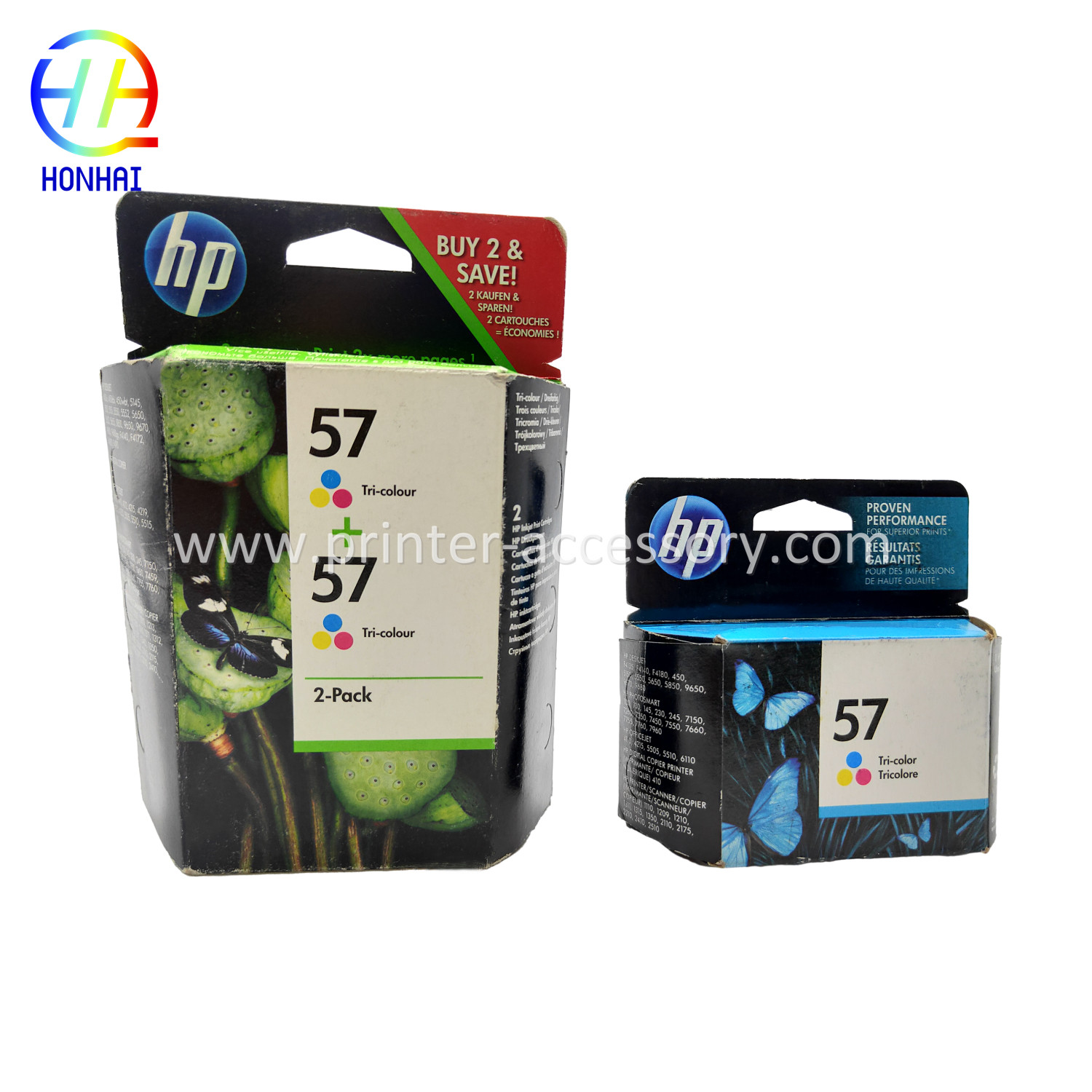 HP 57 C6657AA Original Tri-color Ink Cartridge for HP DeskJet F4100 450 9600 PhotoSmart 100 7000