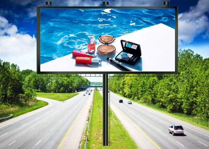 IP65 Waterproof P10 Outdoor LED Display Billboard Lightweight 32x16 dots