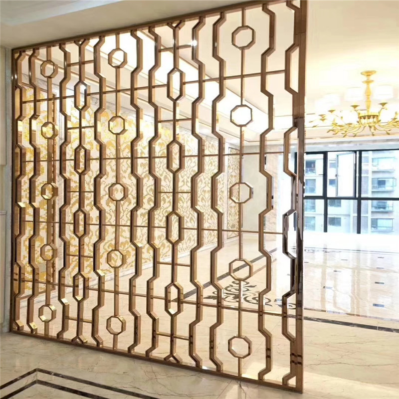 Rose Gold Stainless Steel Screen Panels For Garden Fence/Privacy Fence/Metal Fence