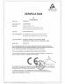 Ming Feng Lighting Co.,Ltd. Certifications