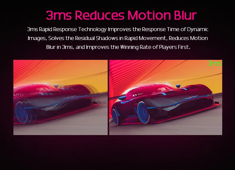 17.3 Inch Ips Portable Gaming Monitor 144Hz 3ms Response Time Dual Screen
