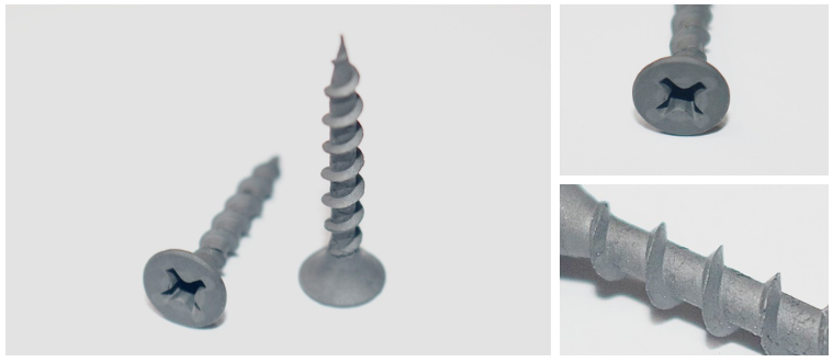 Bugle Head Self Tapping Drywall Screws C1022 Steel Coarse Thread