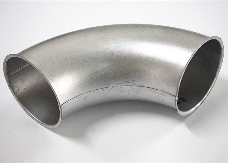 Galvanized Metal Dust Extraction Pipe 11.25 Degree Pipe Bend ISO9001 Approved