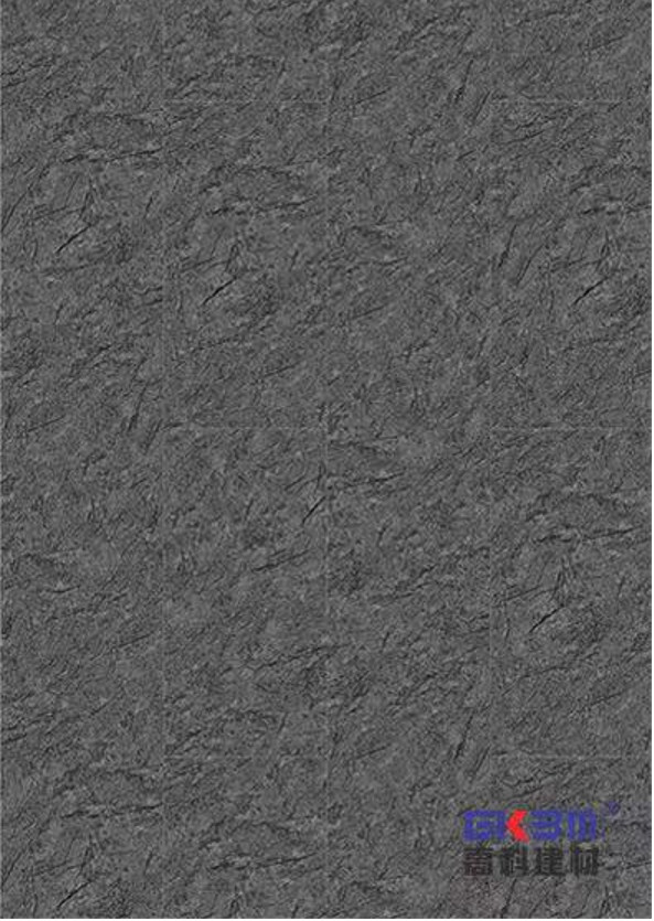 Waterproof Click Black Granite Vinyl Flooring For Hotel Greenpy SY-S3015