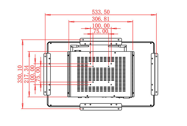 21.5-Inch Advanced Visual Unit for Factory Automation, Educational Applications, Control Rooms, and Public Service Points
