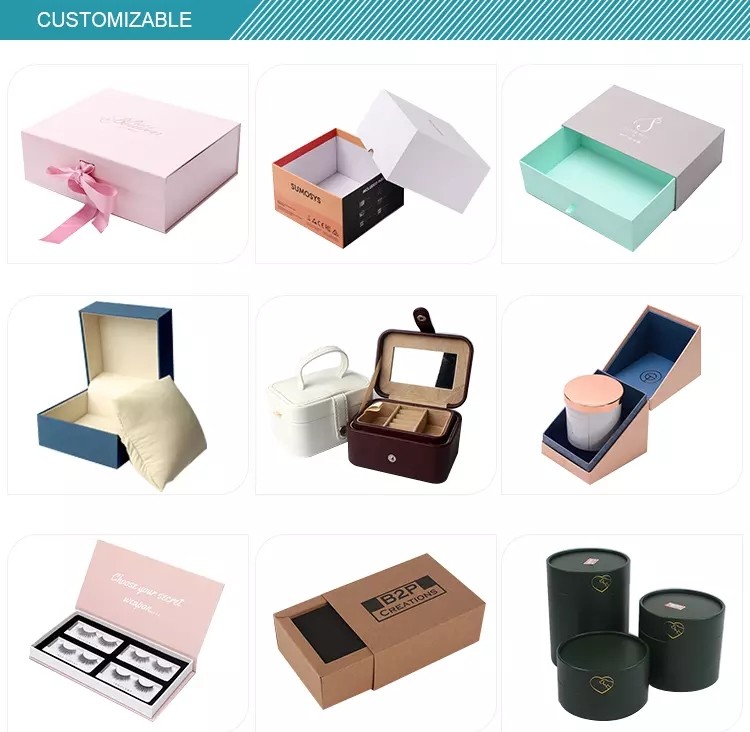 Gift Packaging CCNB UV Lamination Cardboard Sliding Box PMS