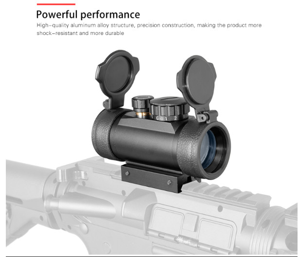 Airsoft Green Red Dot Reflex Sight 3X44 2X40 3X42 1X40 With 11/20mm Mount
