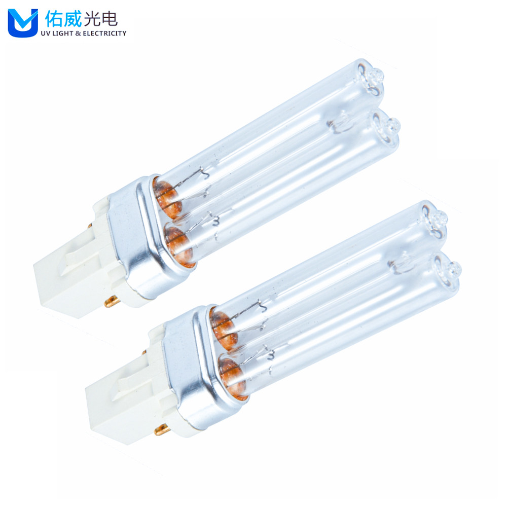 LTC9W/G23/2G7 H Shape UVC Tube Light Small Space Disinfection