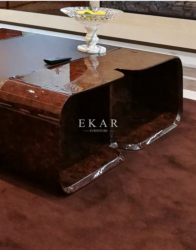 Contemporary Large Square Coffee Table W021H1