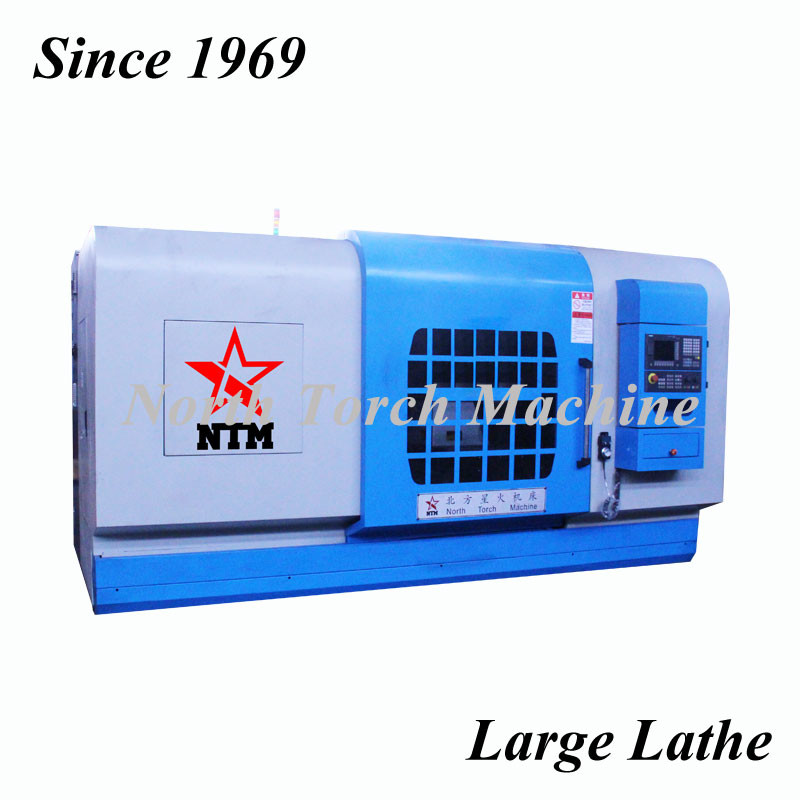 Facing In High Precision Lathe Machine Engine For Turning Threading
