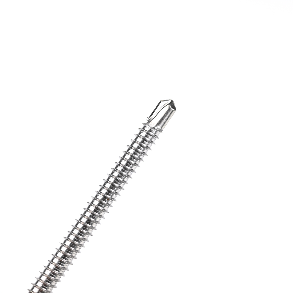 6.3 X75mm Zinc Plated Stainless Steel Self Drilling Screws for Electrical Appliances
