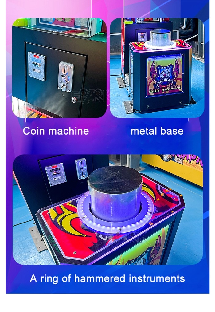 Coin Operated Mr Hammer Ticket Redemption Boxing Game Machine Boxing Game Machine