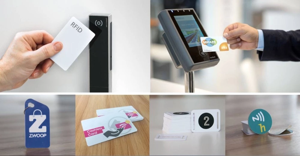 Programmable Bamboo Wood Business Cards NFC for RFID Hotel Key ISO14443A Smart 213
