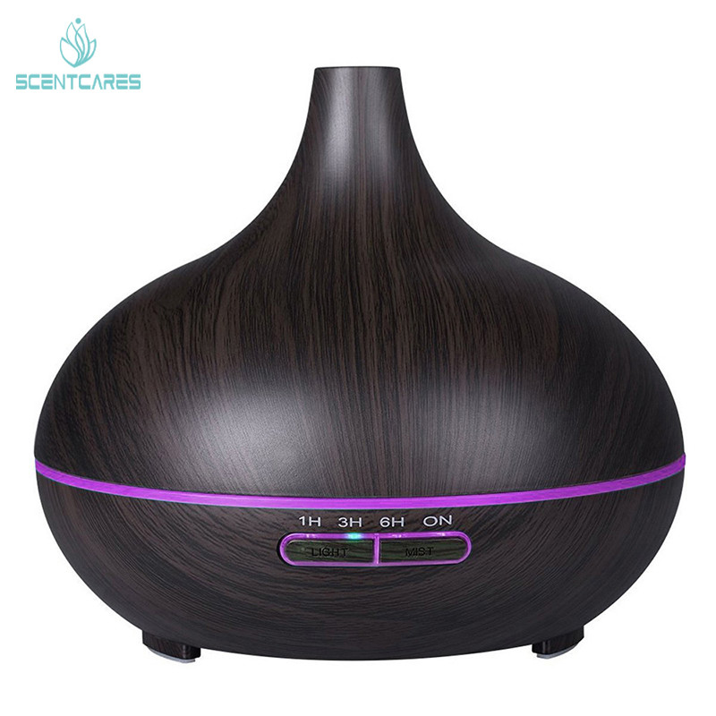Wood Grain 0.65A 300ml Essential Oil Aromatherapy Diffuser 12W