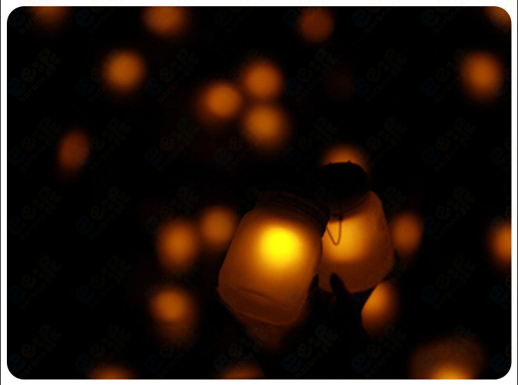 solar light jar, sunjar, night light,color light,