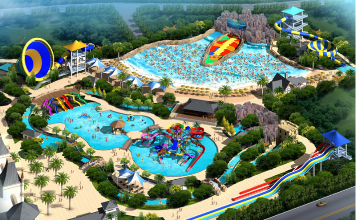 Commercial Fiberglass Custom Water Slides Adult Stimulating High Speed Slide