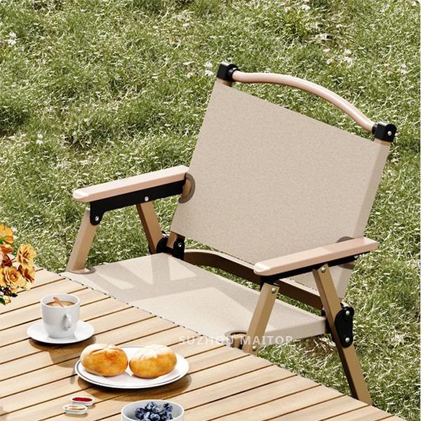 Best Backpacking lightweight folding chair Collapsible Khaki Small Aluminum