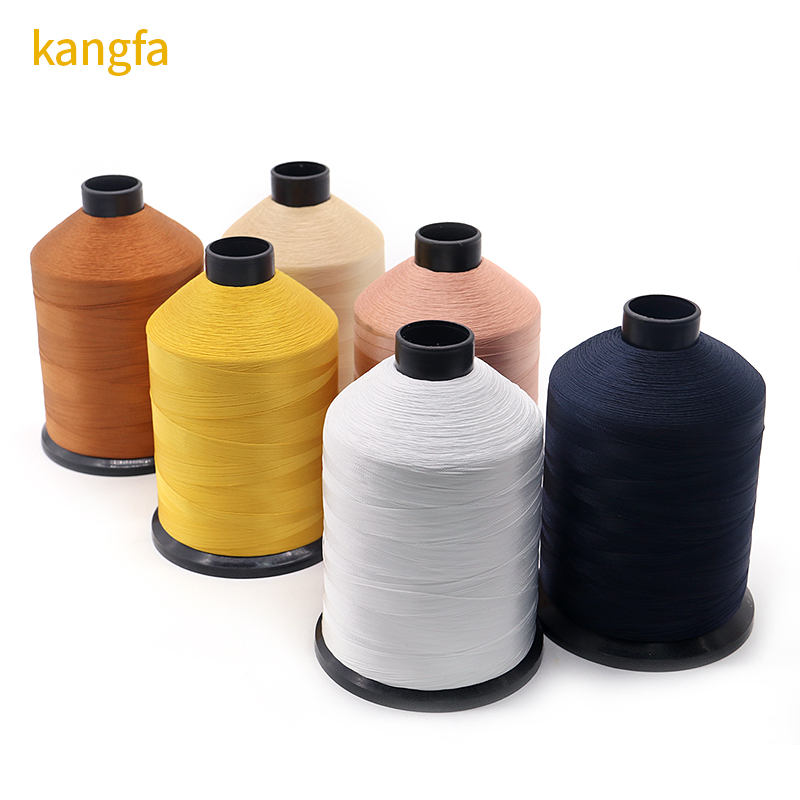 Filament 100% Polyester V69 Tex 70 Nylon Bonded Thread for Leather Shoes/ Bags/ Suitcase