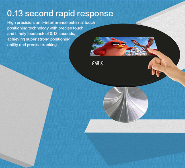 Hot Selling Costomizatble Size OS Smart Interactive Multitouch System Lcd Advertising Panel Touch Screen Table