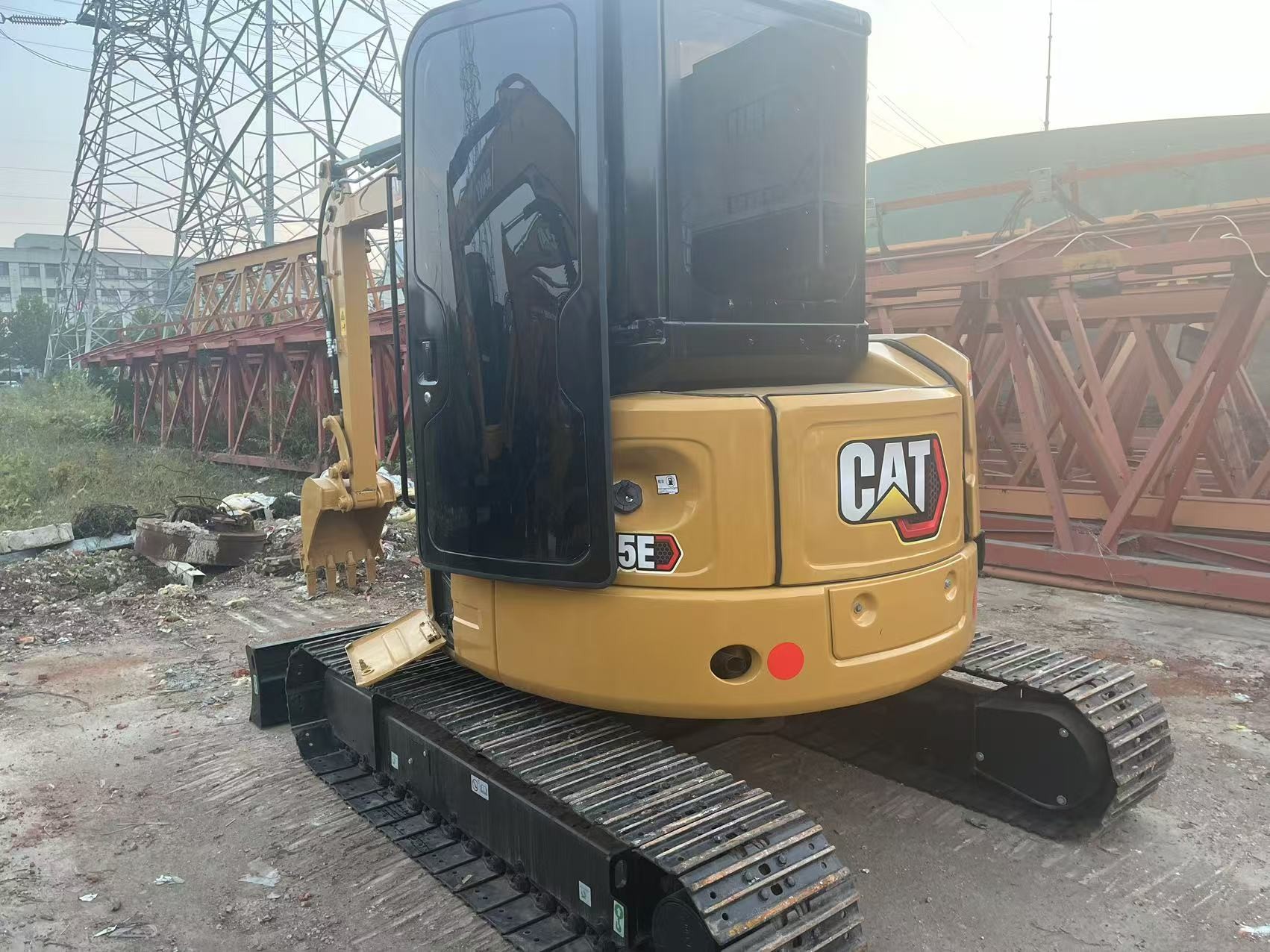 Caterpillar 303.5 Mini Used CAT 23.6KW Excavators Track Diggers Machinery 3.5 Ton