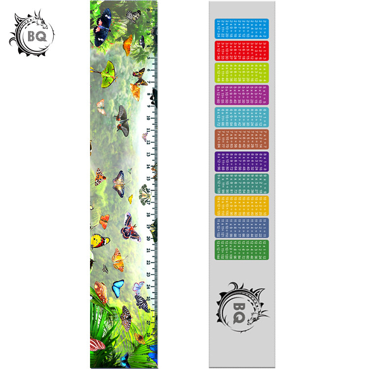 Custom 3D Stationery Lenticular Ruler With Logo Promotional Gift