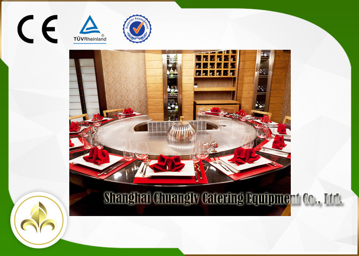 Restaurant / Backyard Hibachi Grill Table Japanese Griddle CE ISO9001 Certification