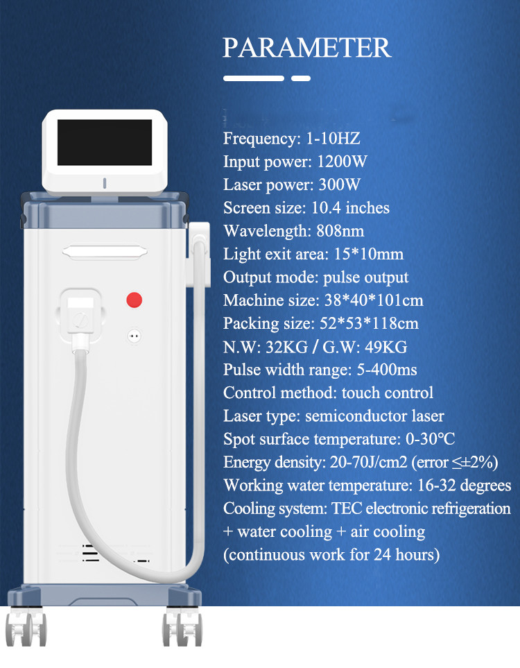Newest Diode Laser 808 nm Alma Soprano ICE Diode Laser Hair Removal Machine Price