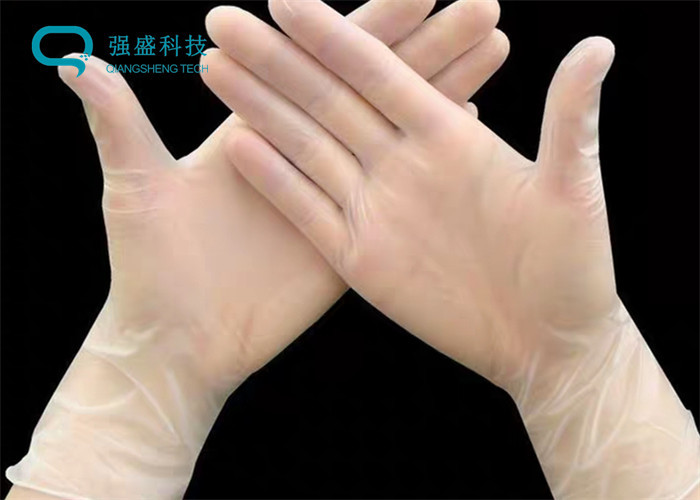 9" Disposable Powder Free Vinyl PVC Gloves For Cleanroom