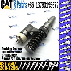 China Wholesale Diesel Fuel Injector 437-7547 20R-2296 For Cater-pillar 793C 793D Common Rail on sale