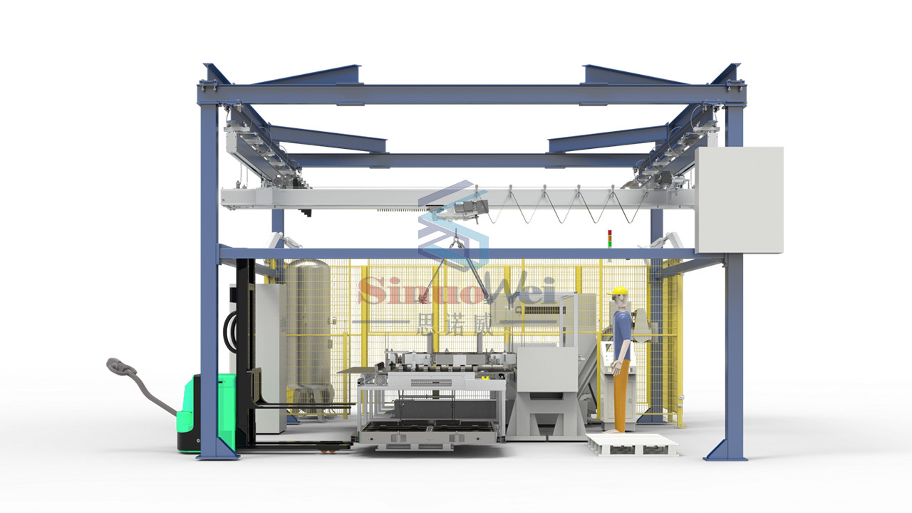 1800s PACK Dismantling Machine Power Battery Production Line 4H SMED