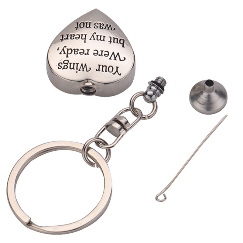 Blank Metal Heart Shape Sublimation Keychain For Sublimation Blanks Photos Printing