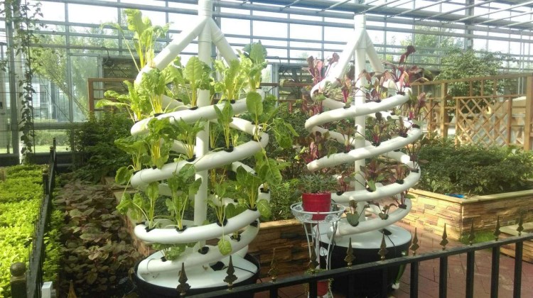 Spiral NFT Hydroponic Garden Tower Hydroponic Garden Tower 200000 KG