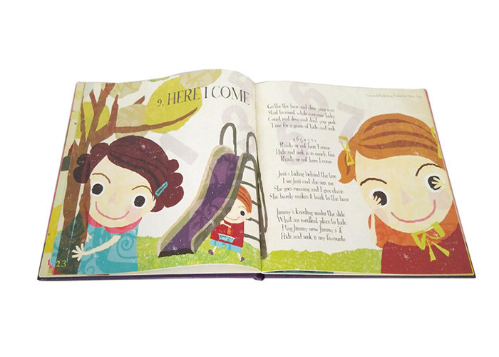 Fancy Color Children'S Board Book Printing Perfect Binding Any Shape Available