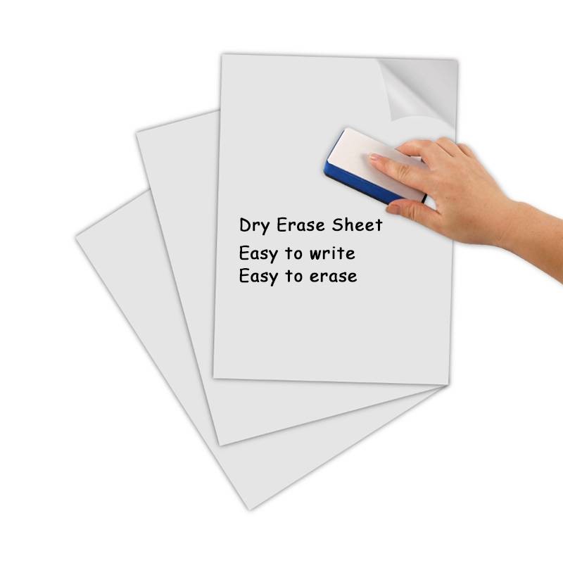 Nano PET Whiteboard Film Roll Silicone Removable Dry Erase Film Sheet