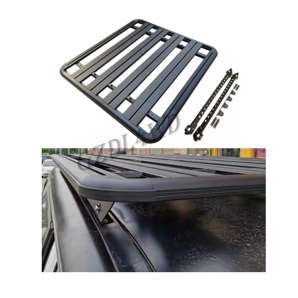 4x4 Aluminum Alloy Universal Flat Roof Rack For Packing Luggage