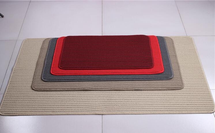 2016 latest PP stripe & rib outdoor indoor rug mat