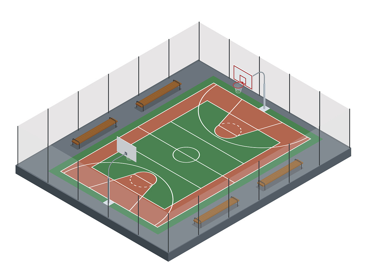 Silicon Pu Sport Court Flooring Multi Purpose Antifade Outdoor Sports Surfaces