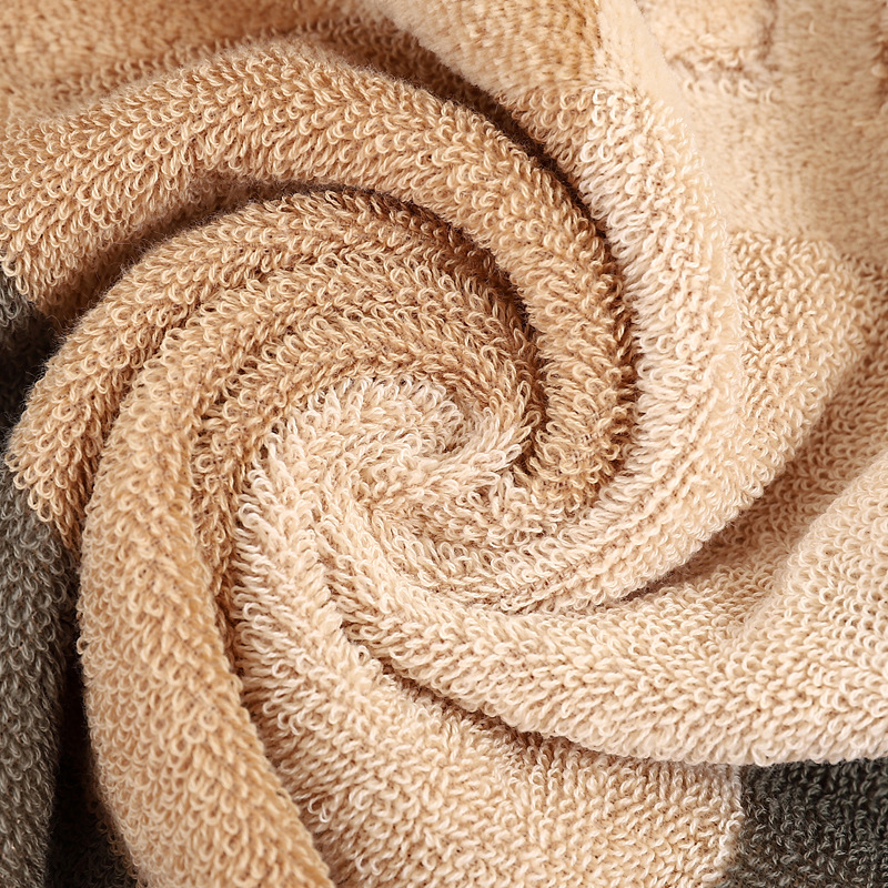 Experience the Luxury of Pure Cotton with This Sustainable Plain Weave Bath Towel Set