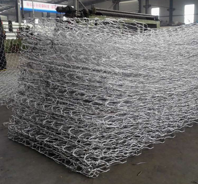 Hexagonal Woven Pvc Coated Gabion Stone Cage 2×1×1m