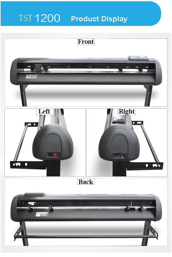 High quality cutting plotter with red pointer more choice 60cm 70cm 100cm 120cm