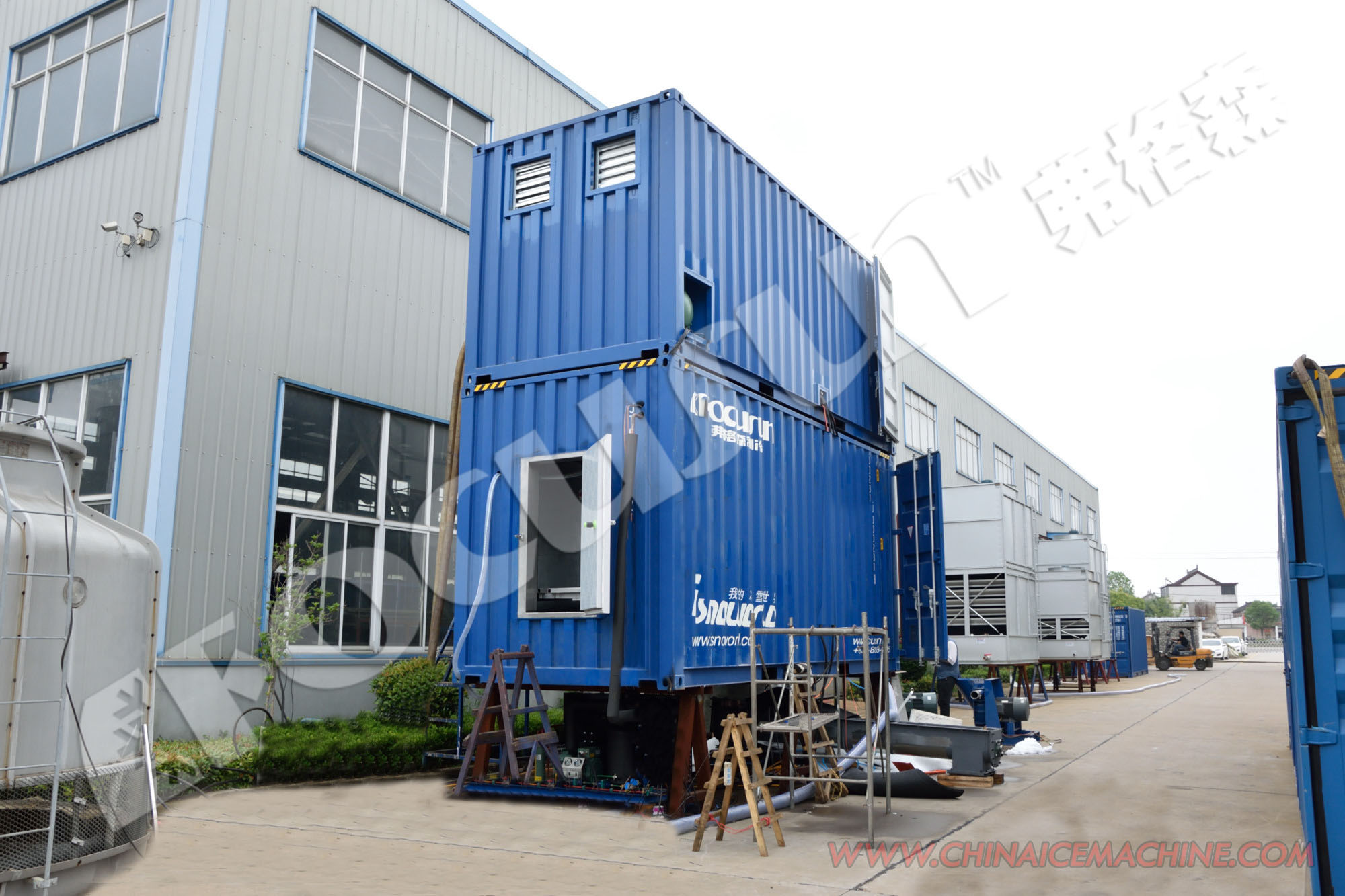 Provided Video Inspection Focusun Industrial Snow Machine for Artificial Snow Making
