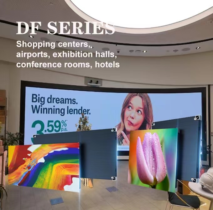 Smd1515 P1.9 Indoor LED Screen 110 - 220v Ac Club LED Video Display Screen