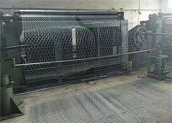2.2mm Wire 60mm Aperture Galvanized Hexagonal Wire Mesh