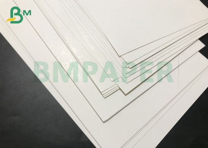 Virgin Pulp 20PT 24PT C1S Gloss Coated White Varnishable Cardbord Sheets 