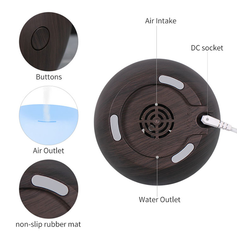 Ultrasonic Essential Oil Air USB Aromatherapy Diffuser