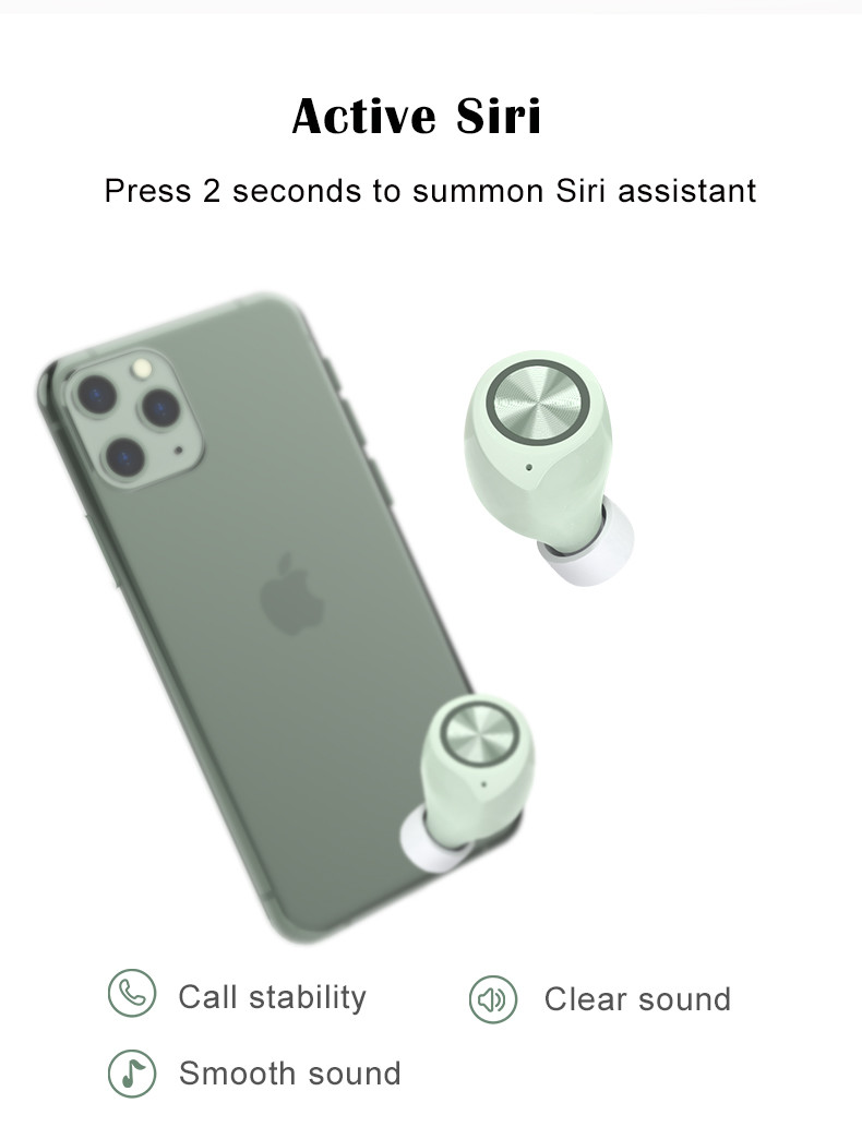 Touch Control TW70 350mAh Small Target Wireless Earbuds